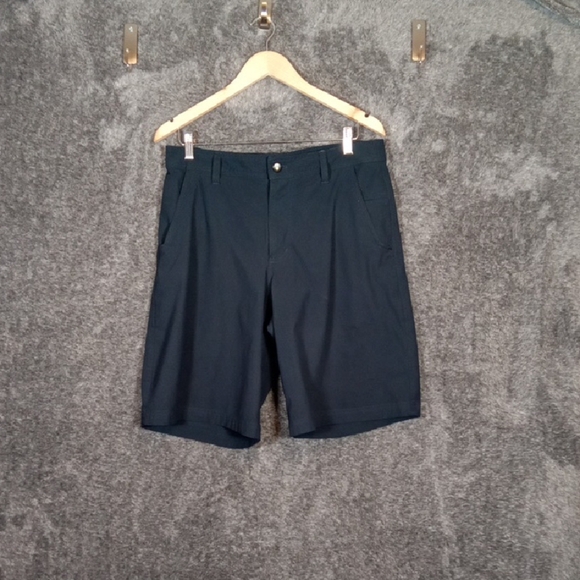 Lululemon Mens Navy Classic Casual Shorts 5 Pockets Size 32 - Picture 1 of 12